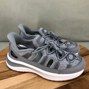 OrthoFeet Venus Sandals Womens Gray Walking Comfort Slip Resistant Size 9 Wide